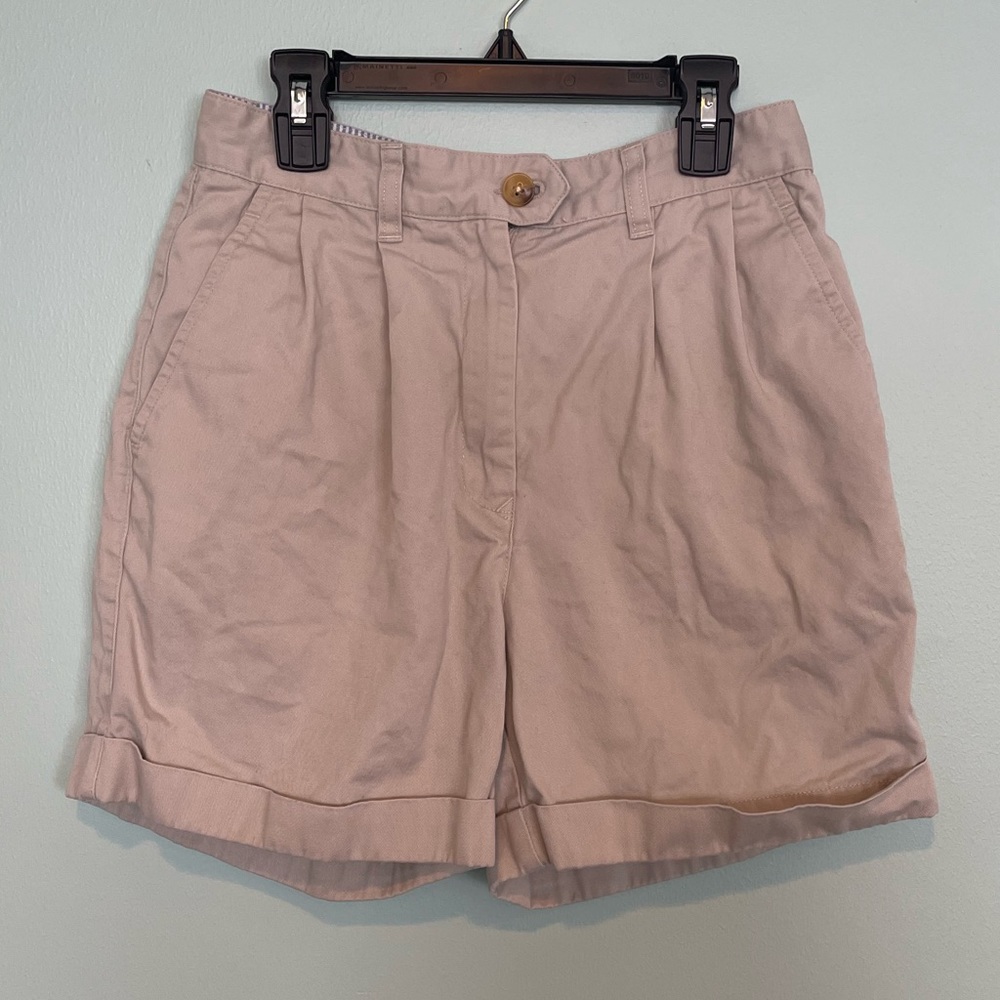 Vintage 90s y2k pleated khaki shorts